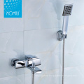 China Sanitary Ware Bathroom Brass Single Handle Saving Water Faucet Deck Mounted Bath Shower Tap Mixer For Water